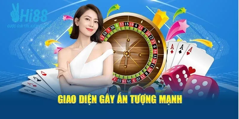 CASINO 3 Giao diện trang chủ tạo ấn tượng mạnh